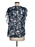 DR2 Blue Short Sleeve Blouse Size M - photo 2