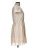 Buttons Ivory Cocktail Dress Size L - photo 4
