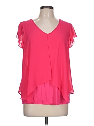 By & By Short Sleeve Blouse (view 1)