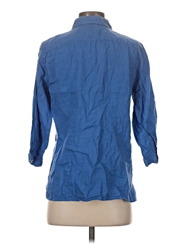 L.L.Bean 3/4 Sleeve Button-Down Shirt (view 2)