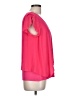 By & By 100% Polyester Pink Short Sleeve Blouse Size L - photo 4