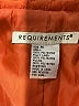 Requirements 100% Polyester Orange Blazer Size M - photo 6