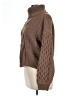 Woven Heart Brown Turtleneck Sweater Size L - photo 5