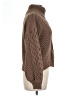 Woven Heart Brown Turtleneck Sweater Size L - photo 4