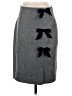 J.Crew 100% Wool Gray Wool Skirt Size 4 - photo 1