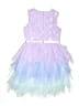 Xtraordinary 100% Polyester Purple Dress Size 7 - photo 2