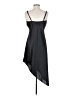 Bebe 100% Polyester Solid Black Cocktail Dress Size S - photo 2