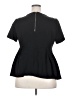 ELOQUII Black Short Sleeve Top Size 20 Plus - photo 2