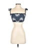 Lulus 100% Rayon Blue Tube Top Size XXS - photo 1
