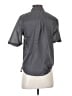 Faherty 100% Cotton Gray Short Sleeve Blouse Size S - photo 2