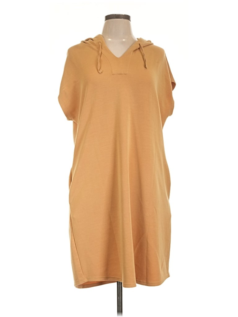 Pre-owned M Magaschoni Poncho In Tan