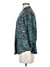 Christopher & Banks Print Teal Jacket Size M - photo 5