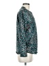 Christopher & Banks Print Teal Jacket Size M - photo 4