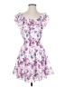 Allison 100% Polyester Floral Pink Cocktail Dress Size S - photo 1