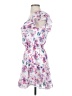 Allison 100% Polyester Floral Pink Cocktail Dress Size S - photo 5