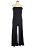 Lou & Grey Solid Black Jumpsuit Size XS - photo 1