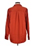 Gap 100% Polyester Orange Long Sleeve Blouse Size M - photo 4