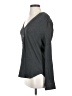 Amour Vert Gray Long Sleeve Top Size XS - photo 5