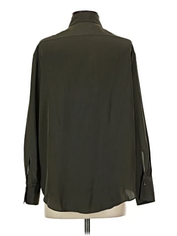 Jarbo Long Sleeve Silk Top (view 2)