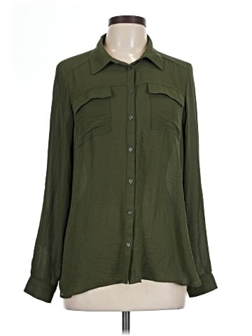 a.n.a. A New Approach Long Sleeve Blouse (view 1)