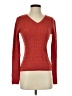 Casual Corner 100% Merino Extra Fine Wool Red Wool Pullover Sweater Size XS - photo 1