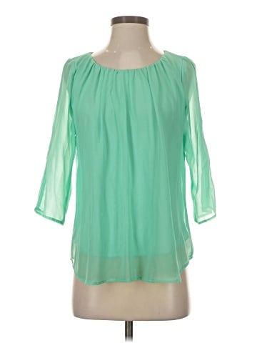 Francesca's 3/4 Sleeve Blouse (view 1)