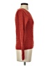 Casual Corner 100% Merino Extra Fine Wool Red Wool Pullover Sweater Size XS - photo 4