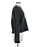 J.Crew 100% Wool Metallic Gray Wool Pullover Sweater Size M - photo 4