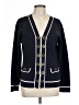 Doncaster Collection Blue Silk Blazer Size L - photo 1