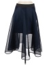 DKNY 100% Polyester Solid Blue Formal Skirt Size 8 - photo 1