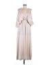 AaKaa 100% Polyester Tan Casual Dress Size S - photo 1
