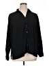 Elementz 100% Polyester Black Long Sleeve Blouse Size 1X - photo 1