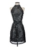 Shein 100% Polyester Metallic Silver Cocktail Dress Size 4 - photo 1