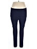 Sweetflexx Solid Blue Active Pants Size 18 - photo 1