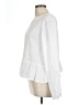 Cloth & Stone White Long Sleeve Blouse Size L - photo 5