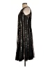 Sandra Darren Metallic Black Cocktail Dress Size 10 - photo 5