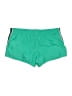 Assorted Brands 100% Polyester Color Block Green Athletic Shorts Size L - photo 2