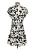 Joie 100% Polyester Print Ivory Casual Dress Size S - photo 2