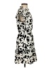 Joie 100% Polyester Print Ivory Casual Dress Size S - photo 4