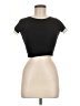 Assorted Brands Black Short Sleeve Turtleneck Size M - photo 1