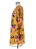 Maurices 100% Polyester Floral Yellow Casual Dress Size M - photo 5
