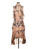 Ulla Johnson 100% Silk Tan Cocktail Dress Size 4 - photo 1