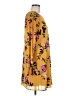 Maurices 100% Polyester Floral Yellow Casual Dress Size M - photo 4