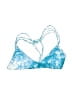 Mikoh Tie-dye Blue Swimsuit Top Size Sm (1) - photo 1