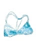 Mikoh Tie-dye Blue Swimsuit Top Size Sm (1) - photo 2