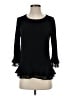 Daniel Rainn Black Long Sleeve Blouse Size S (petite) - photo 1