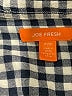 Joe Fresh 100% Cotton Checkered-gingham Blue Long Sleeve Button-Down Shirt Size M - photo 7