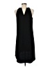 MICHAEL Michael Kors Solid Black Casual Dress Size M - photo 2