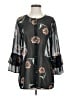 CAbi 100% Polyester Black 3/4 Sleeve Blouse Size S - photo 1