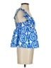 Shein Blue Sleeveless Blouse Size 2 - photo 4